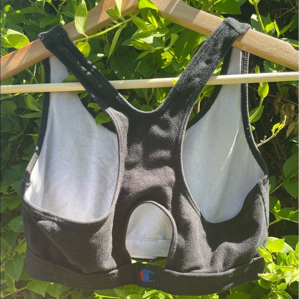 Black Champion Sports Bra